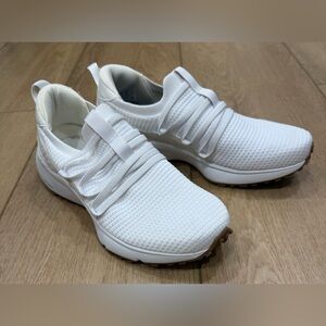 Ryka Jumpstart Lace Sneakers Women’s 8W White Athletic Shoes One Insole Missing